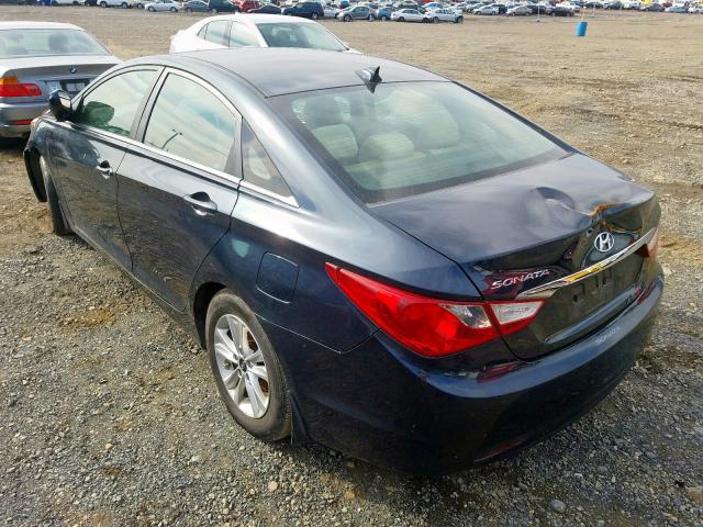 Photo 2 VIN: 5NPEB4AC4DH528729 - HYUNDAI SONATA GLS 