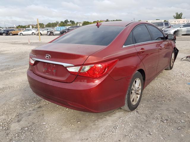 Photo 3 VIN: 5NPEB4AC4DH529136 - HYUNDAI SONATA GLS 