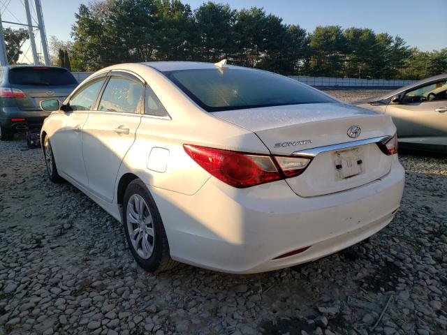 Photo 2 VIN: 5NPEB4AC4DH538189 - HYUNDAI SONATA GLS 