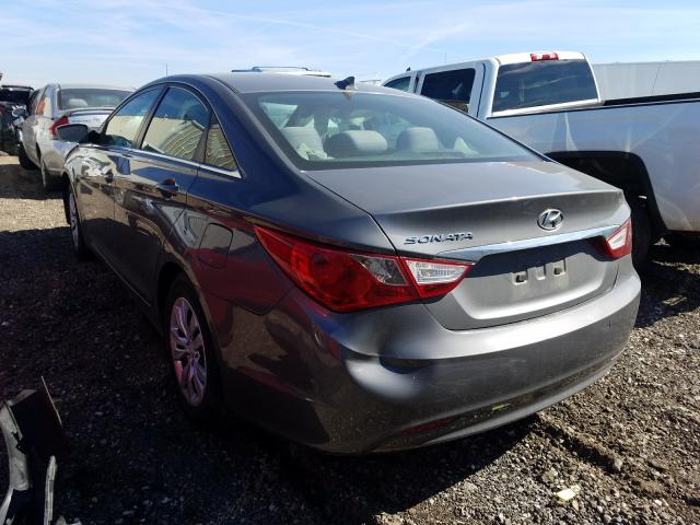 Photo 2 VIN: 5NPEB4AC4DH540492 - HYUNDAI SONATA GLS 