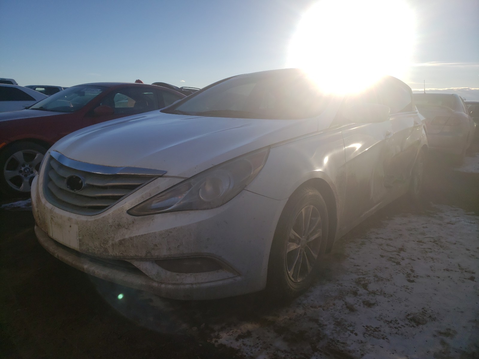 Photo 1 VIN: 5NPEB4AC4DH569863 - HYUNDAI SONATA GLS 