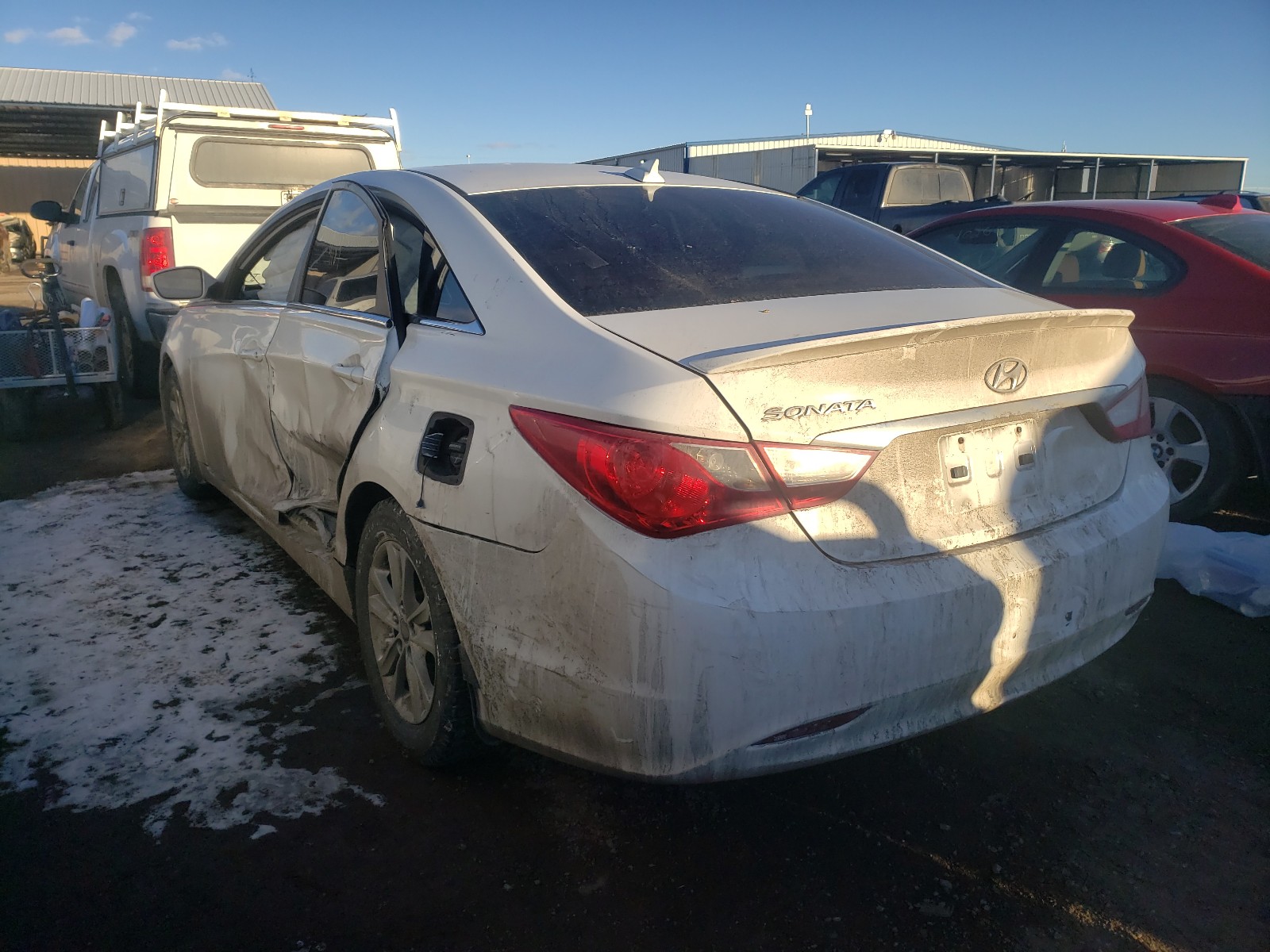 Photo 2 VIN: 5NPEB4AC4DH569863 - HYUNDAI SONATA GLS 