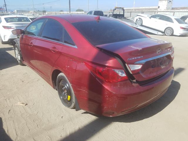 Photo 2 VIN: 5NPEB4AC4DH573931 - HYUNDAI SONATA GLS 