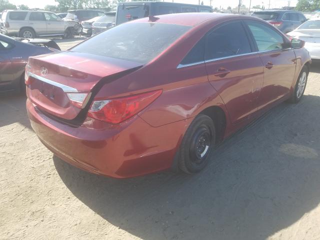 Photo 3 VIN: 5NPEB4AC4DH573931 - HYUNDAI SONATA GLS 