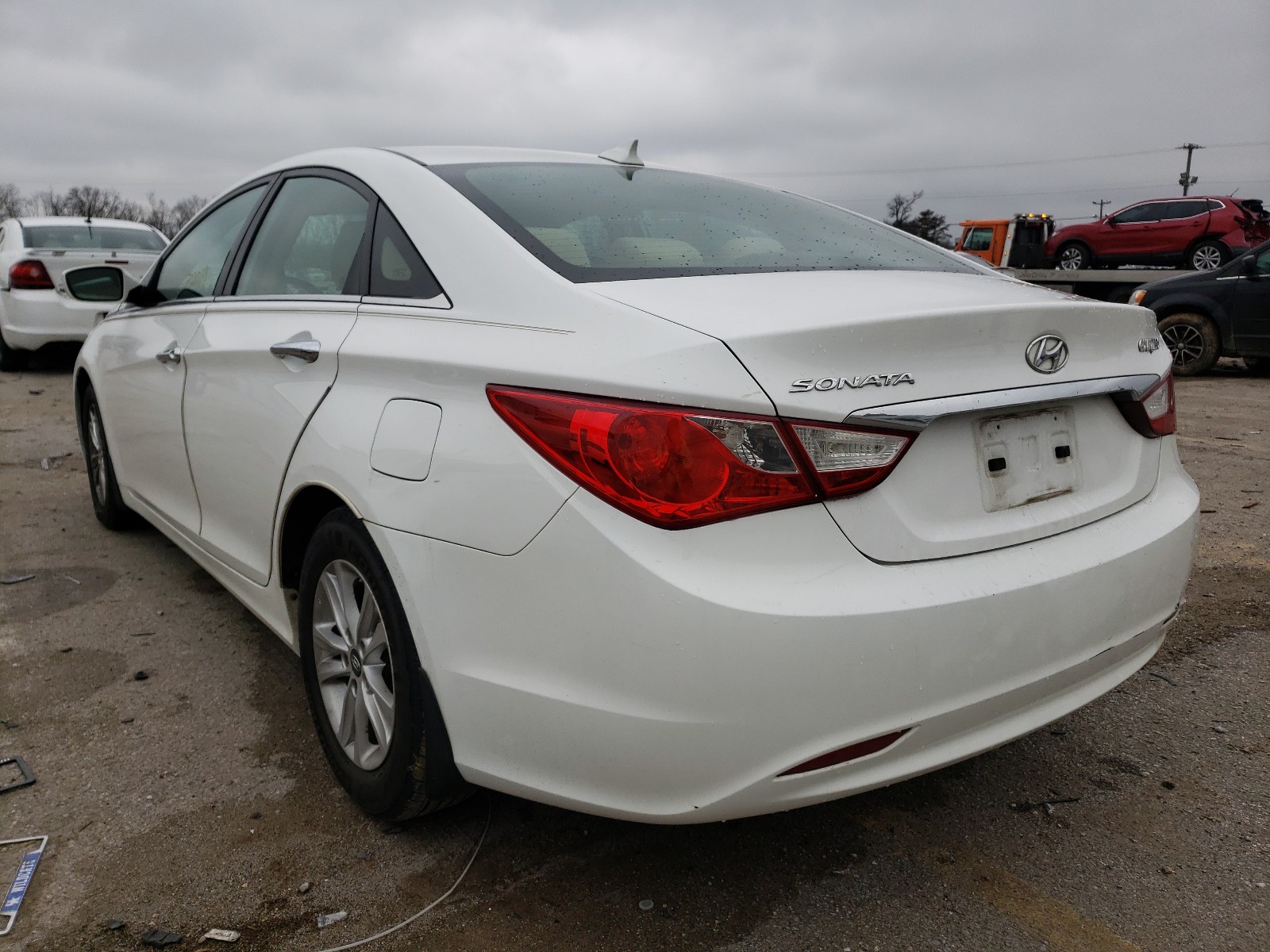 Photo 2 VIN: 5NPEB4AC4DH593631 - HYUNDAI SONATA GLS 