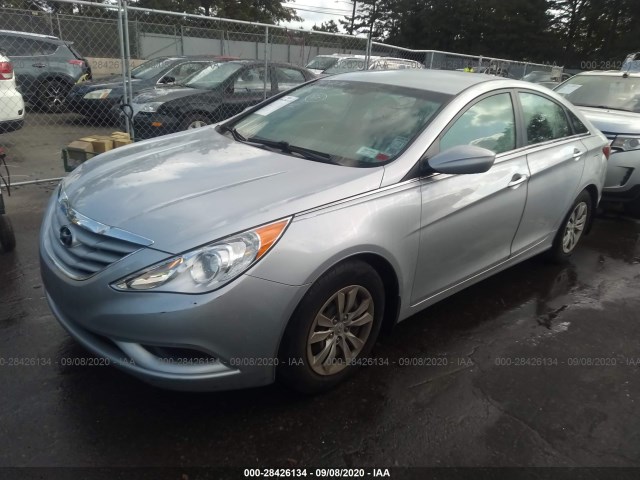 Photo 1 VIN: 5NPEB4AC4DH595279 - HYUNDAI SONATA 