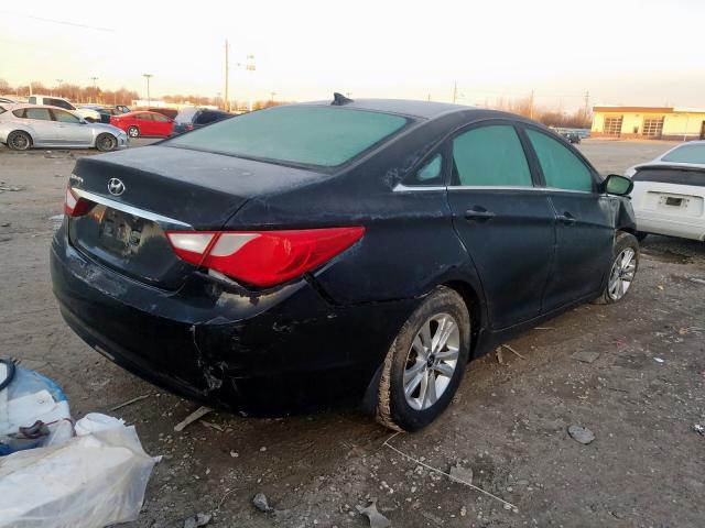 Photo 3 VIN: 5NPEB4AC4DH607401 - HYUNDAI SONATA GLS 