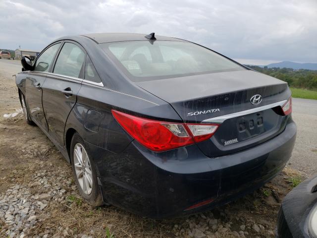 Photo 2 VIN: 5NPEB4AC4DH628703 - HYUNDAI SONATA GLS 