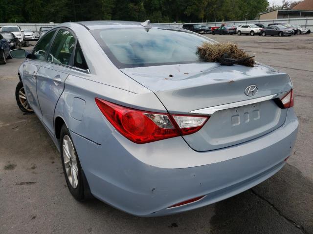 Photo 2 VIN: 5NPEB4AC4DH635859 - HYUNDAI SONATA GLS 