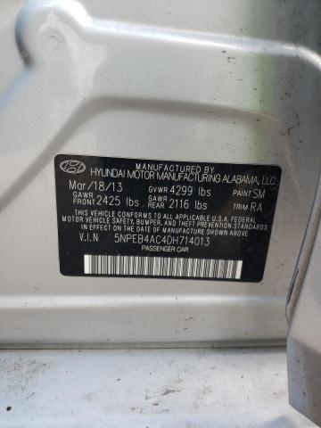 Photo 11 VIN: 5NPEB4AC4DH714013 - HYUNDAI SONATA 