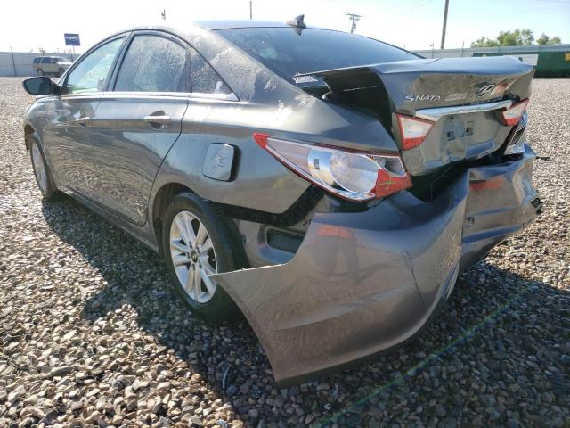 Photo 2 VIN: 5NPEB4AC4DH734083 - HYUNDAI SONATA GLS 