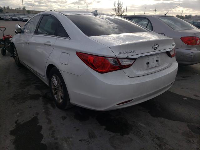 Photo 2 VIN: 5NPEB4AC4DH753166 - HYUNDAI SONATA GLS 