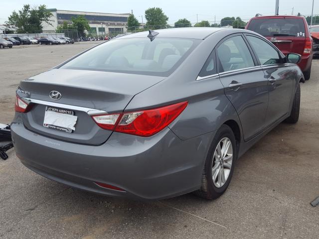 Photo 3 VIN: 5NPEB4AC4DH764166 - HYUNDAI SONATA GLS 