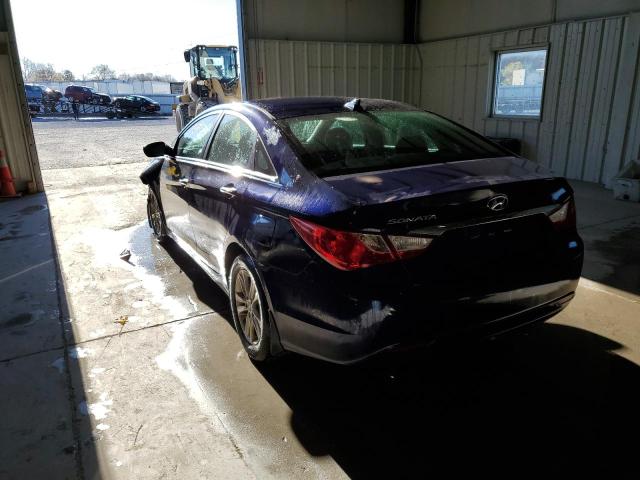 Photo 2 VIN: 5NPEB4AC4DH796101 - HYUNDAI SONATA GLS 