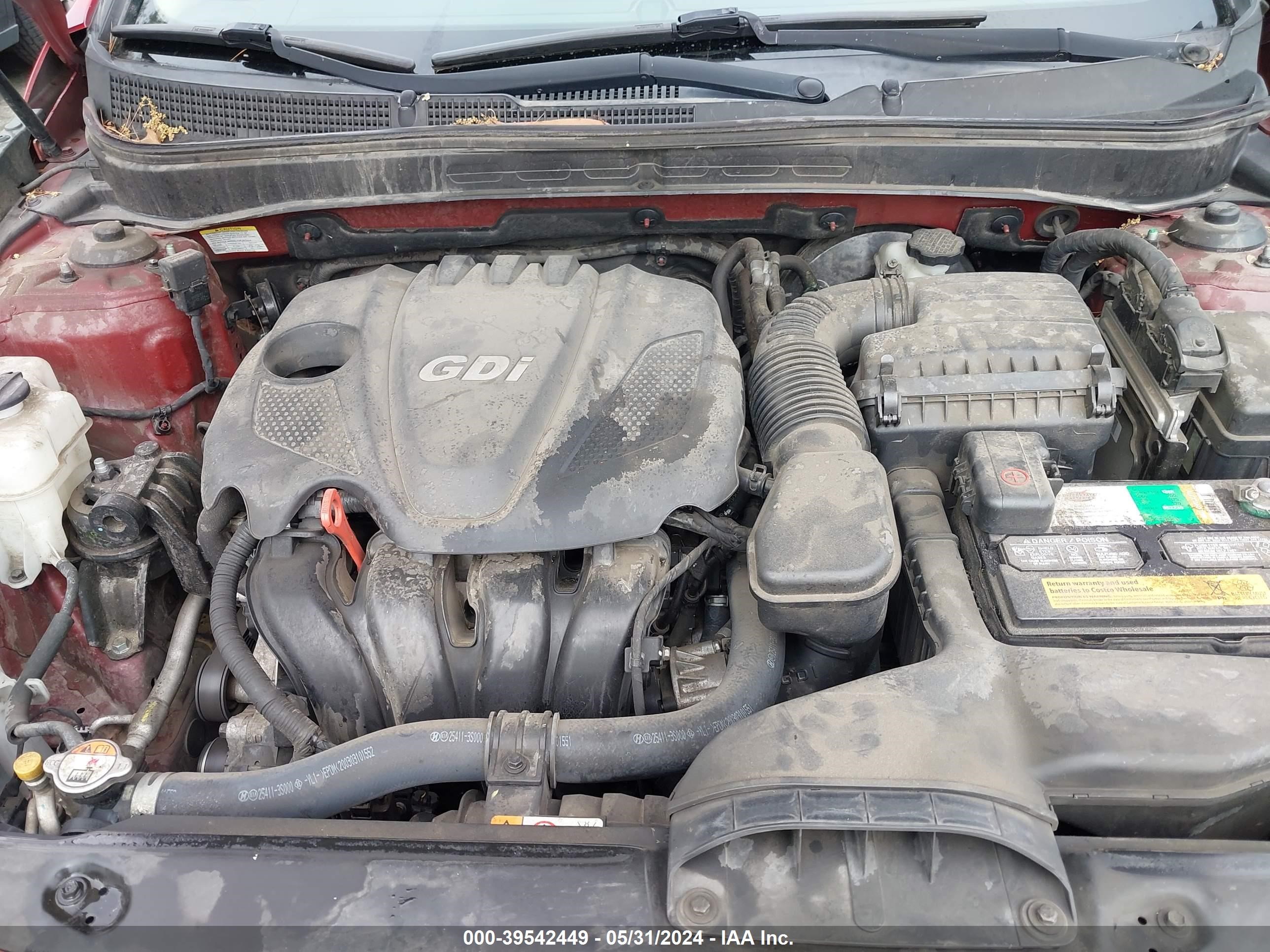 Photo 9 VIN: 5NPEB4AC4DH801118 - HYUNDAI SONATA 