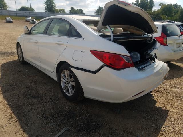 Photo 2 VIN: 5NPEB4AC4DH804326 - HYUNDAI SONATA GLS 