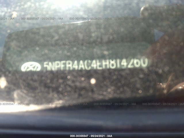 Photo 8 VIN: 5NPEB4AC4EH814260 - HYUNDAI SONATA 