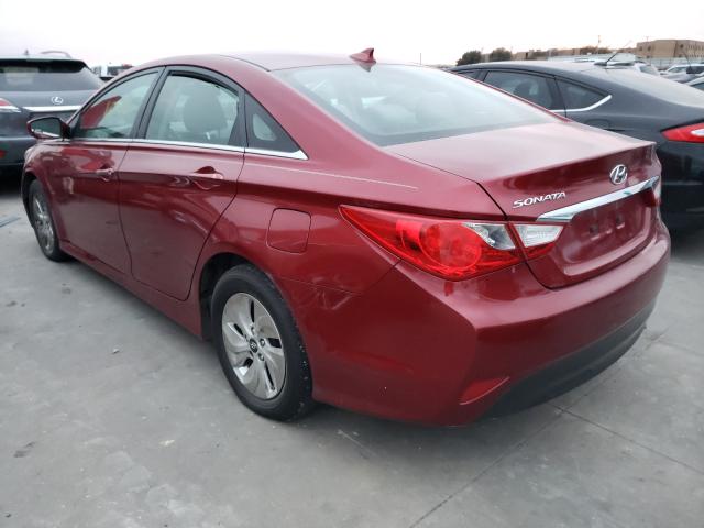 Photo 2 VIN: 5NPEB4AC4EH815019 - HYUNDAI SONATA GLS 