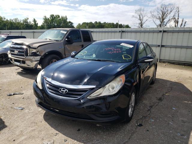 Photo 1 VIN: 5NPEB4AC4EH823394 - HYUNDAI SONATA GLS 