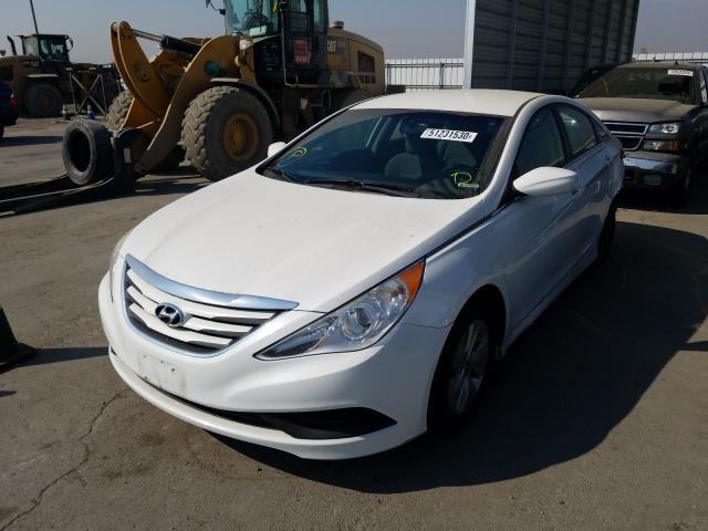 Photo 1 VIN: 5NPEB4AC4EH823590 - HYUNDAI SONATA GLS 