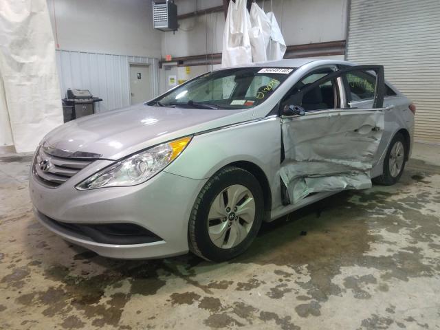 Photo 1 VIN: 5NPEB4AC4EH826148 - HYUNDAI SONATA GLS 