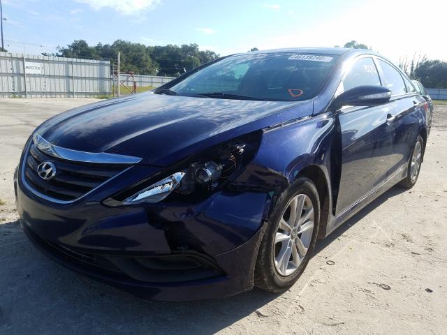 Photo 1 VIN: 5NPEB4AC4EH831351 - HYUNDAI SONATA GLS 