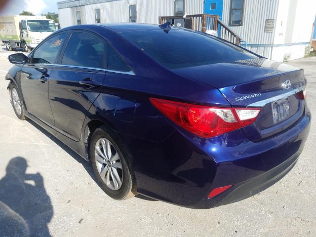 Photo 2 VIN: 5NPEB4AC4EH831351 - HYUNDAI SONATA GLS 