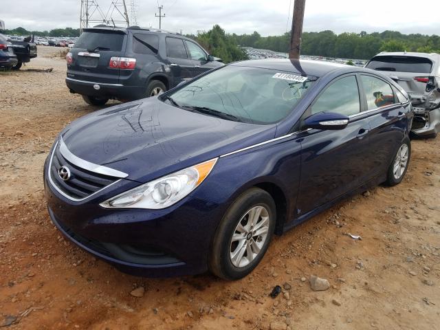 Photo 1 VIN: 5NPEB4AC4EH832595 - HYUNDAI SONATA GLS 