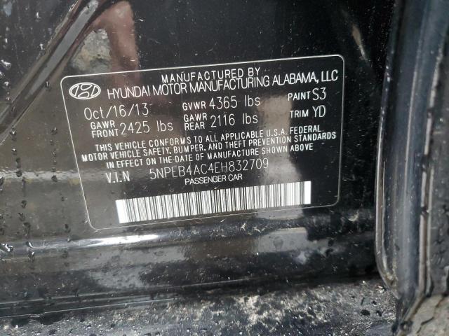 Photo 11 VIN: 5NPEB4AC4EH832709 - HYUNDAI SONATA GLS 