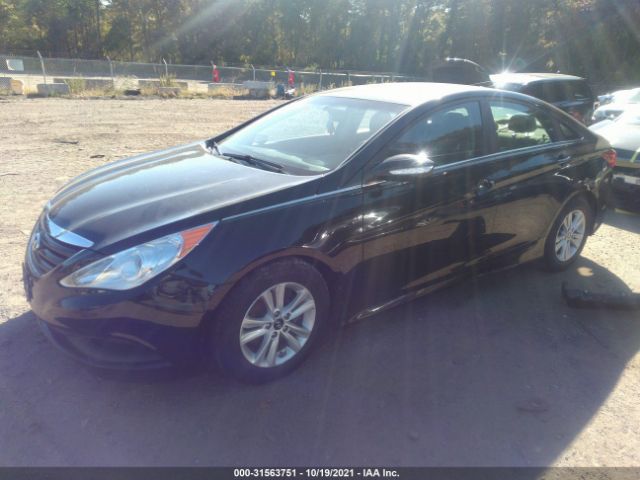 Photo 1 VIN: 5NPEB4AC4EH833259 - HYUNDAI SONATA 