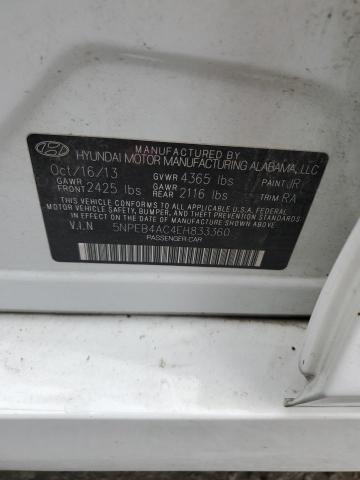 Photo 11 VIN: 5NPEB4AC4EH833360 - HYUNDAI SONATA 