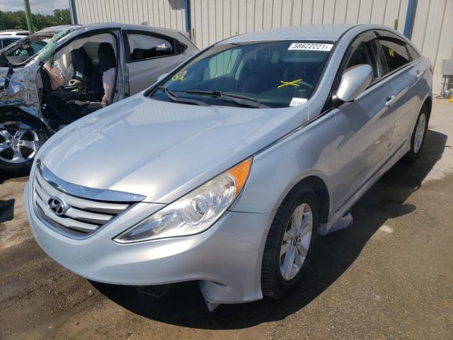 Photo 1 VIN: 5NPEB4AC4EH843855 - HYUNDAI SONATA GLS 