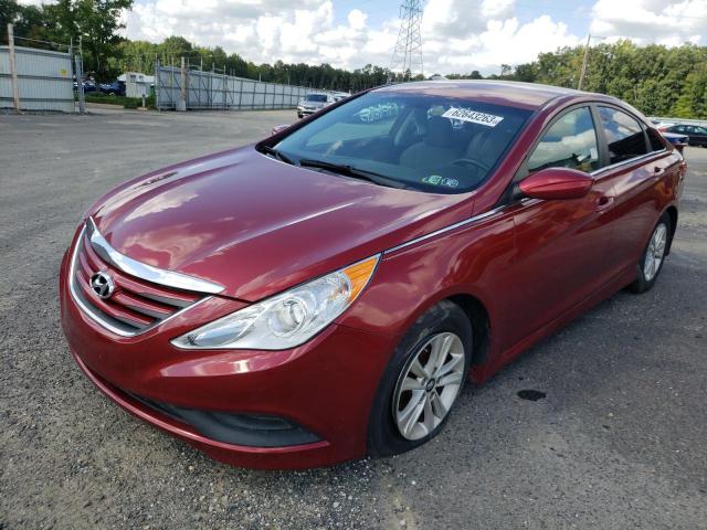 Photo 0 VIN: 5NPEB4AC4EH843953 - HYUNDAI SONATA GLS 