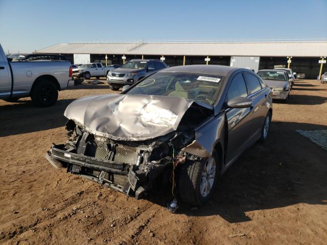 Photo 1 VIN: 5NPEB4AC4EH853169 - HYUNDAI SONATA GLS 