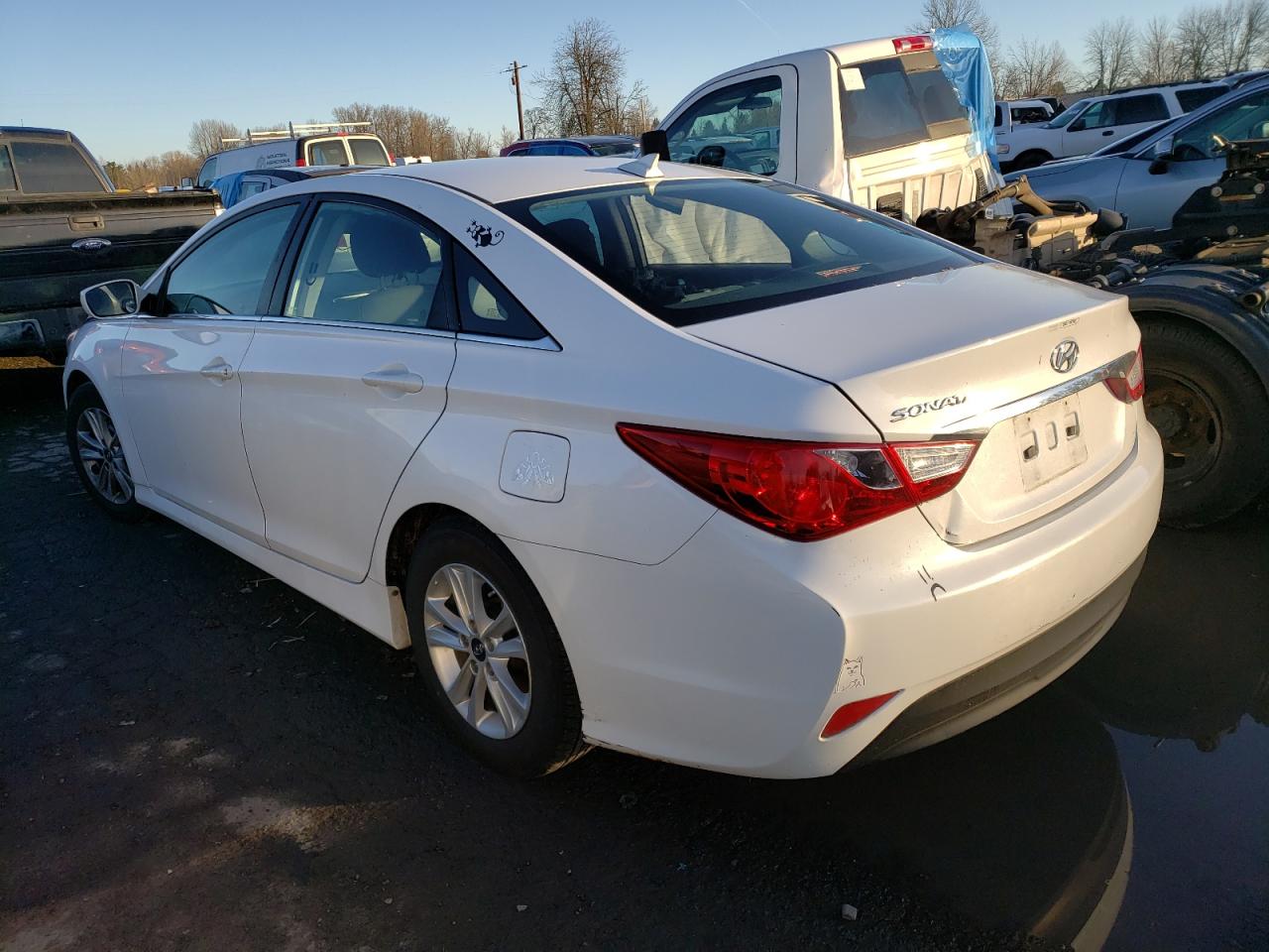 Photo 1 VIN: 5NPEB4AC4EH853592 - HYUNDAI SONATA 