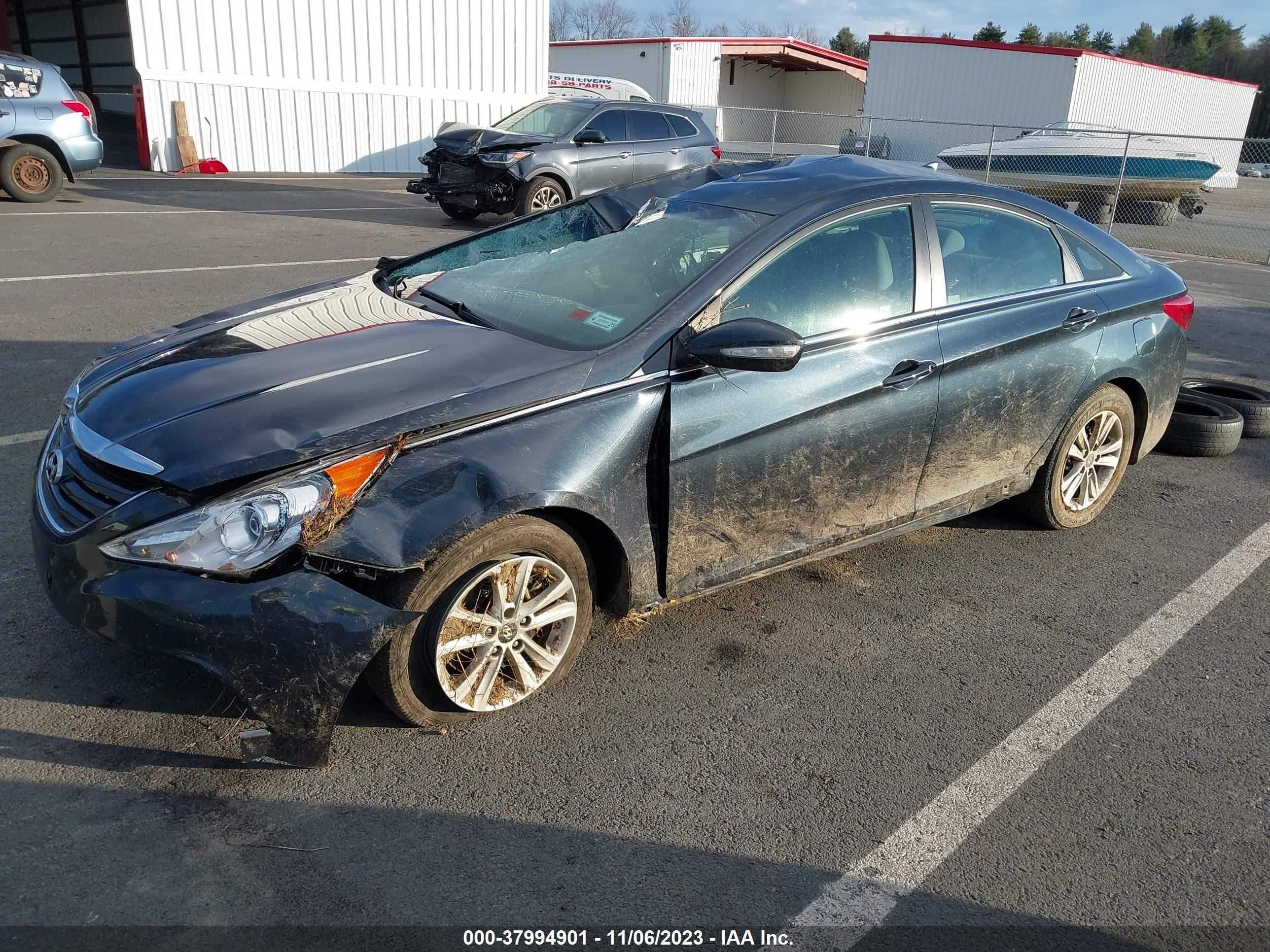 Photo 1 VIN: 5NPEB4AC4EH869596 - HYUNDAI SONATA 