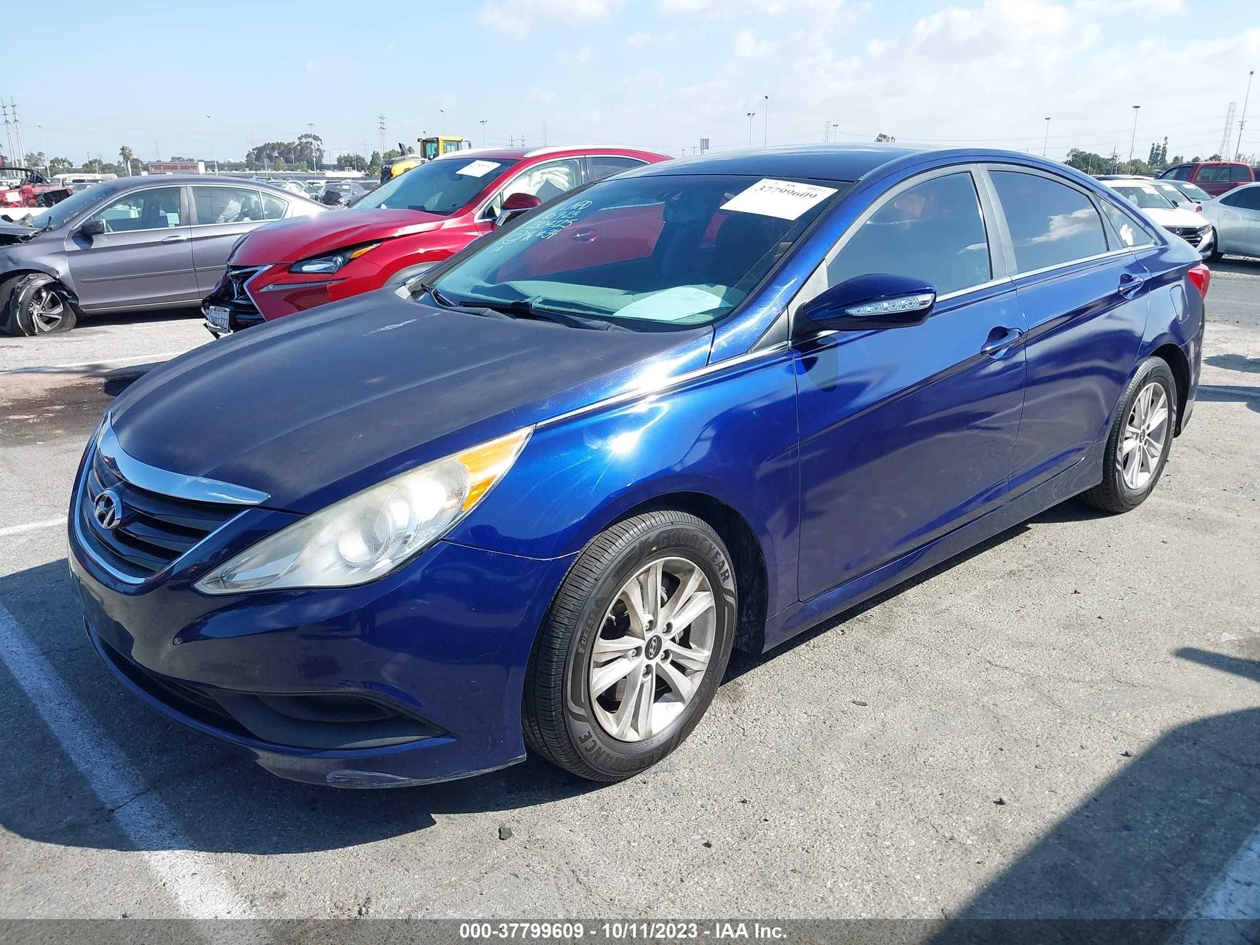 Photo 1 VIN: 5NPEB4AC4EH872675 - HYUNDAI SONATA 