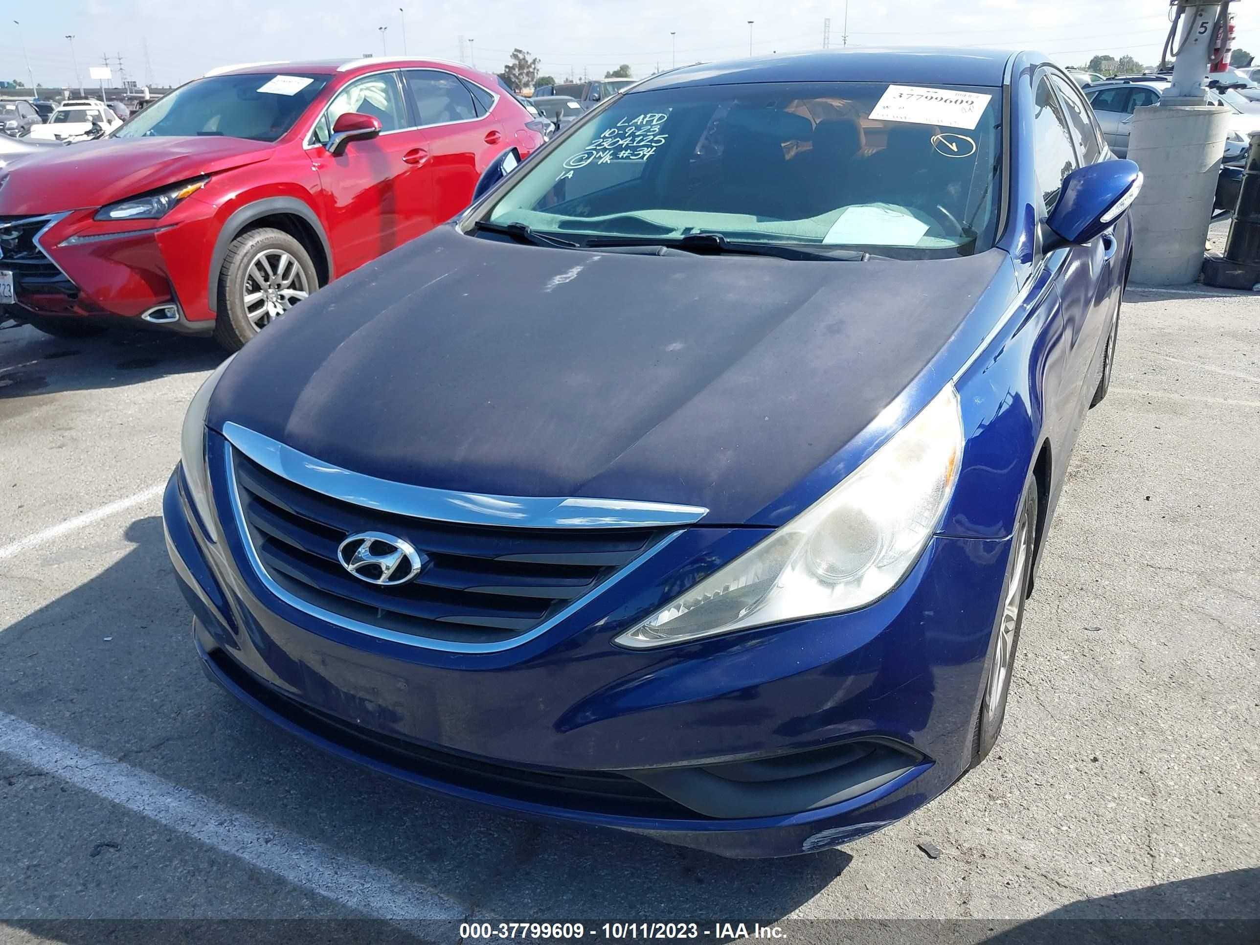 Photo 5 VIN: 5NPEB4AC4EH872675 - HYUNDAI SONATA 