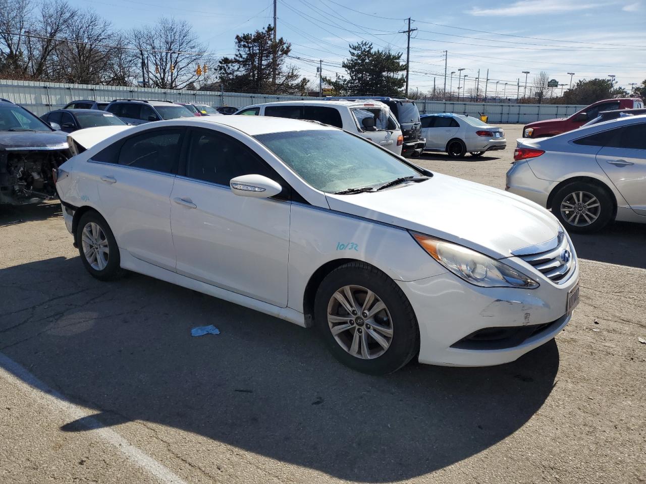 Photo 3 VIN: 5NPEB4AC4EH872952 - HYUNDAI SONATA 