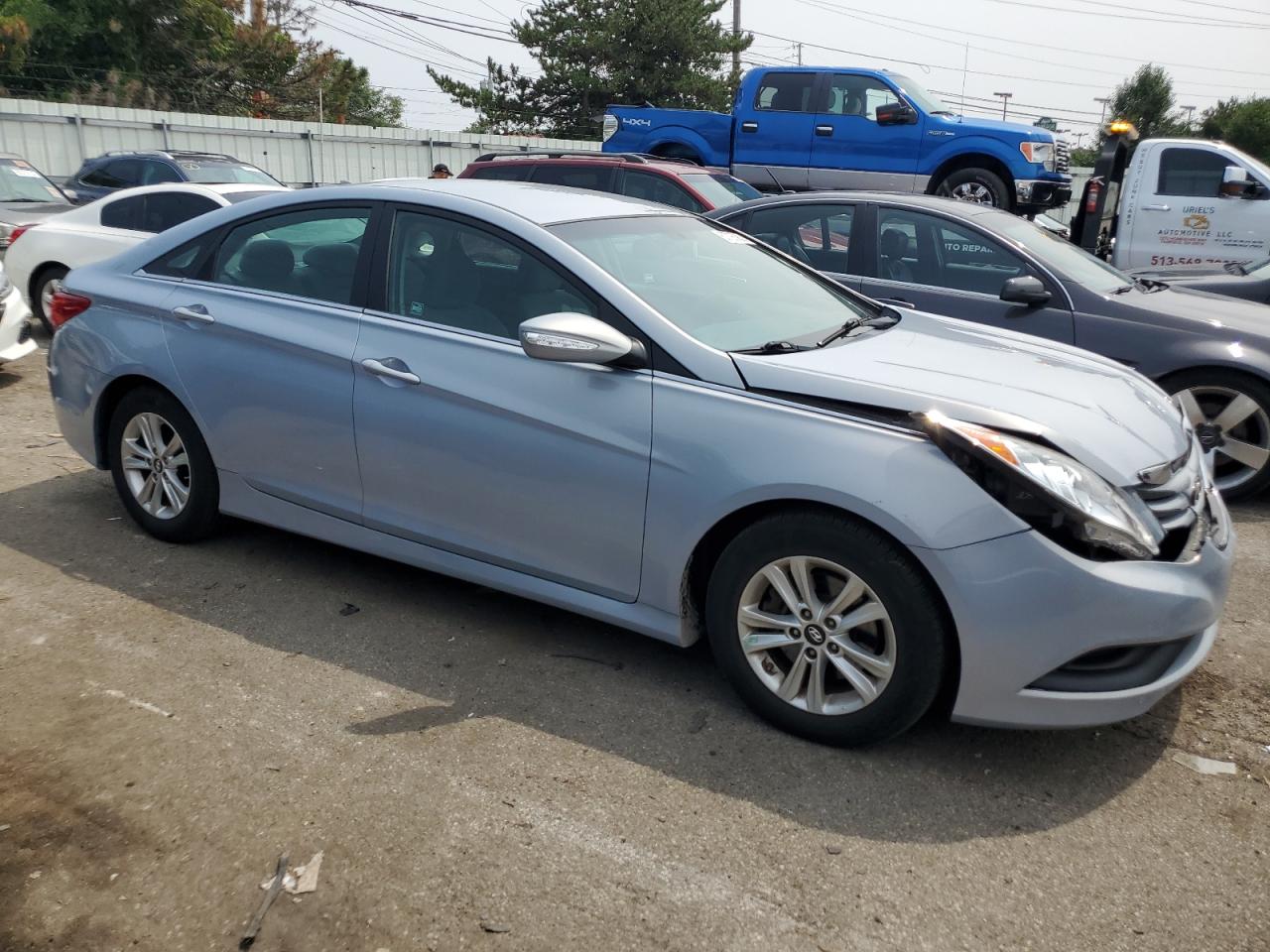 Photo 3 VIN: 5NPEB4AC4EH873714 - HYUNDAI SONATA 