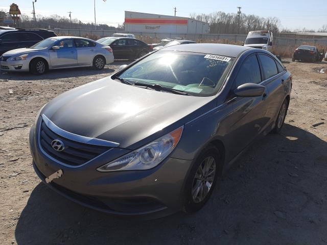 Photo 1 VIN: 5NPEB4AC4EH874099 - HYUNDAI SONATA GLS 