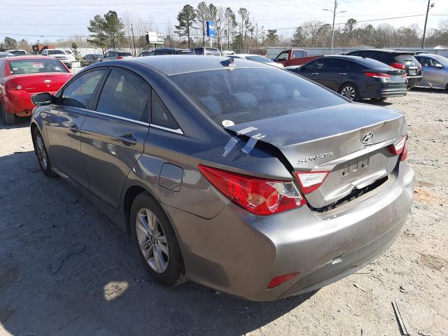 Photo 2 VIN: 5NPEB4AC4EH874099 - HYUNDAI SONATA GLS 