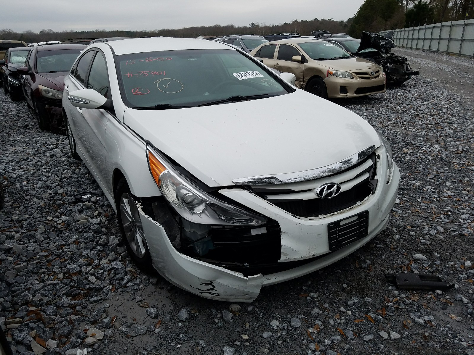 Photo 0 VIN: 5NPEB4AC4EH875401 - HYUNDAI SONATA GLS 