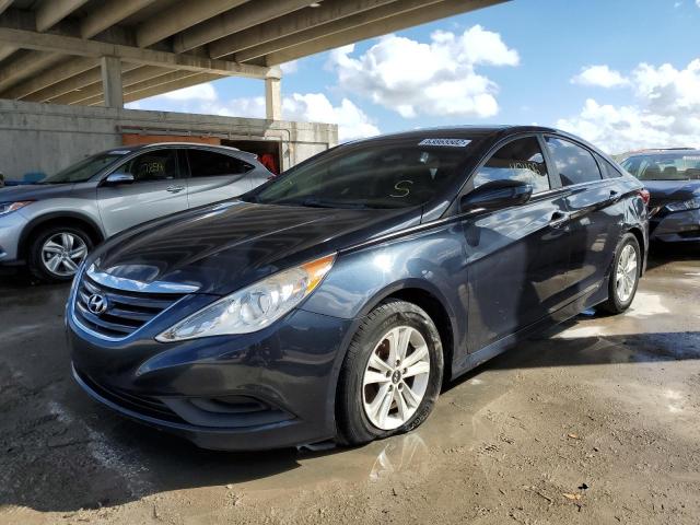 Photo 1 VIN: 5NPEB4AC4EH881005 - HYUNDAI SONATA GLS 