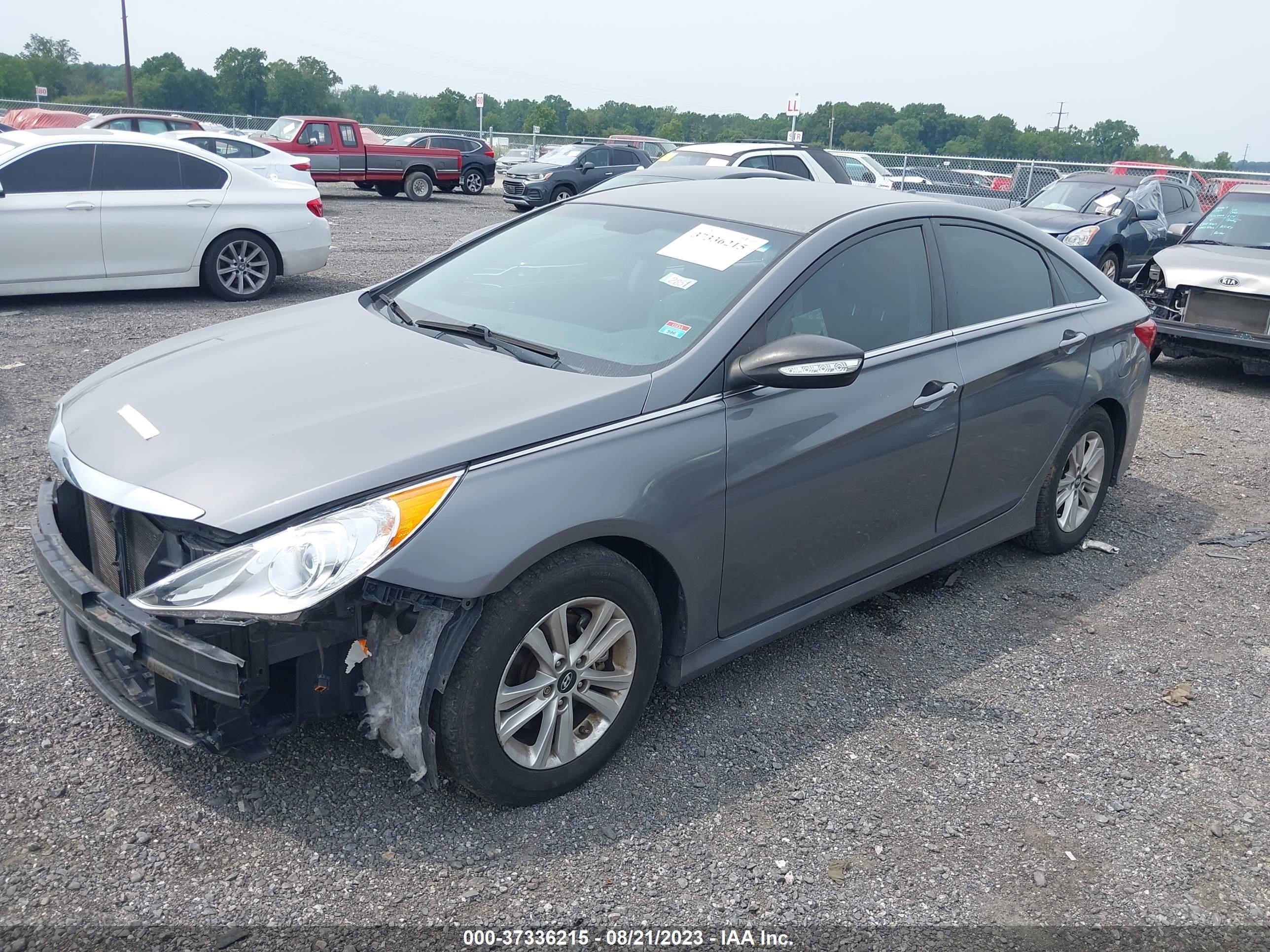 Photo 1 VIN: 5NPEB4AC4EH881327 - HYUNDAI SONATA 