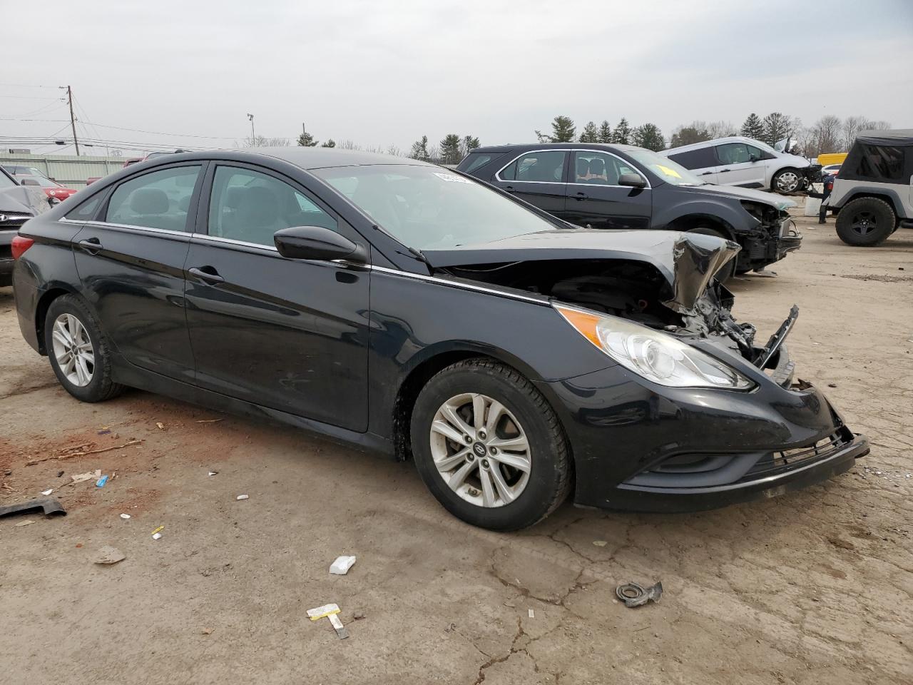 Photo 3 VIN: 5NPEB4AC4EH895910 - HYUNDAI SONATA 