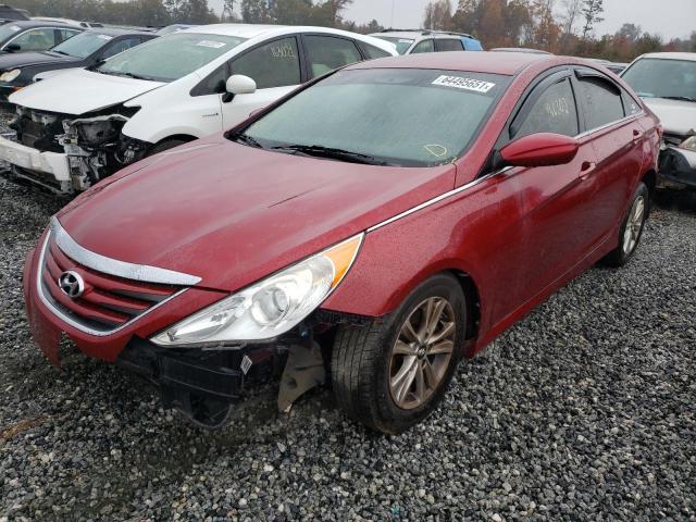 Photo 1 VIN: 5NPEB4AC4EH902502 - HYUNDAI SONATA GLS 