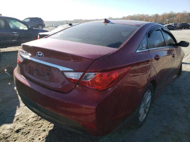 Photo 3 VIN: 5NPEB4AC4EH902502 - HYUNDAI SONATA GLS 