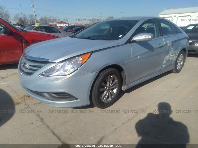 Photo 1 VIN: 5NPEB4AC4EH903293 - HYUNDAI SONATA 