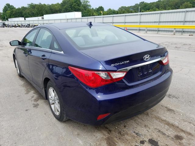 Photo 2 VIN: 5NPEB4AC4EH907845 - HYUNDAI SONATA GLS 